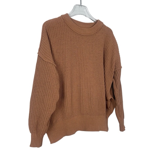 Aerie Sweater Ribbed Knit Oversized Slouchy Size XS - Picture 4 of 7